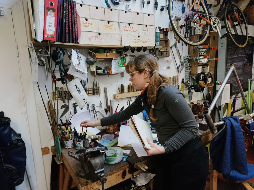 Building a custom track bike with Hartley Cycles